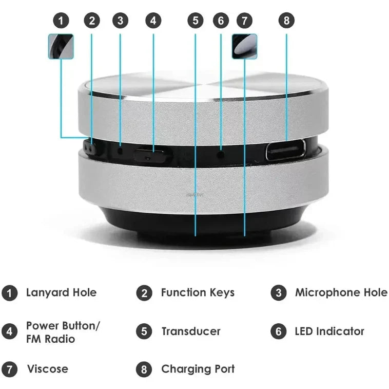Stick & Sound™ Mini Speaker