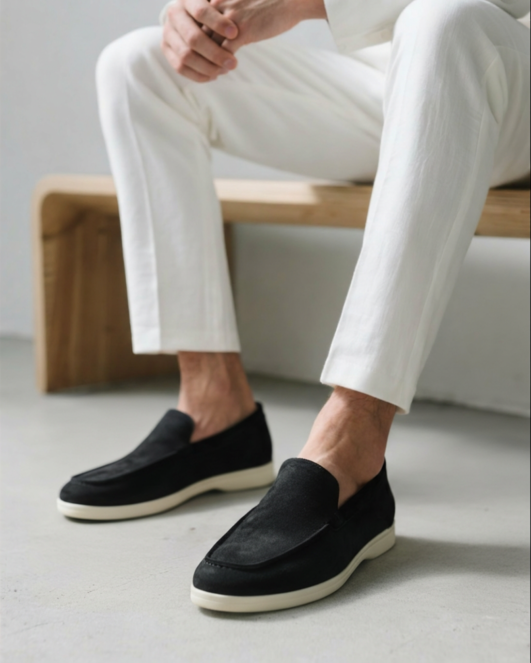 Old World Money Suede Loafers