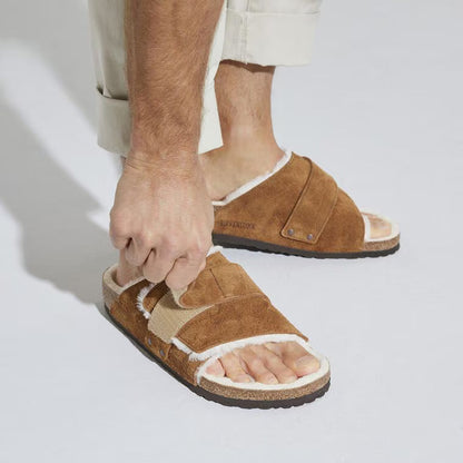 Kyoto Bliss Shearling Slides