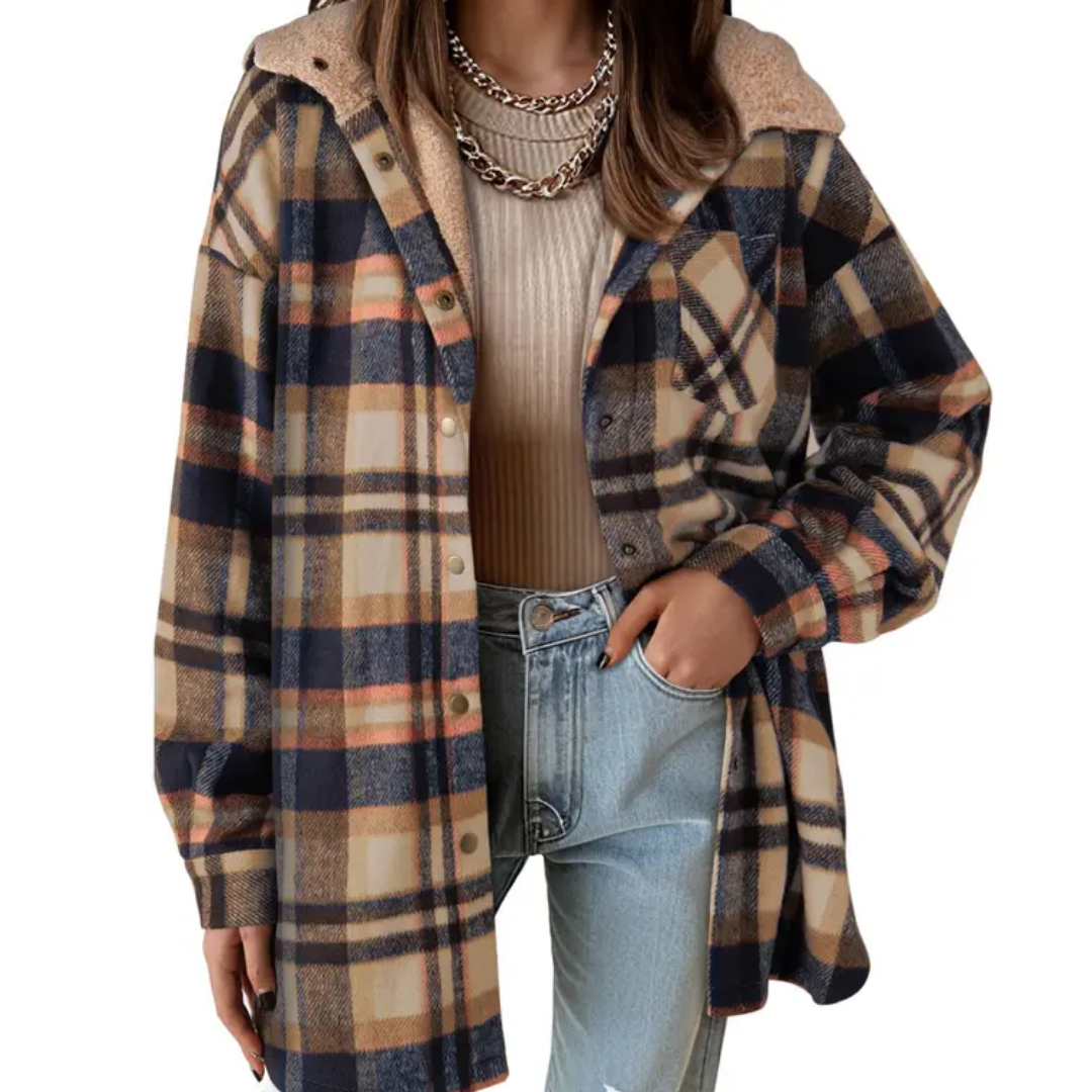 Teddy Bear Flannel Jacket