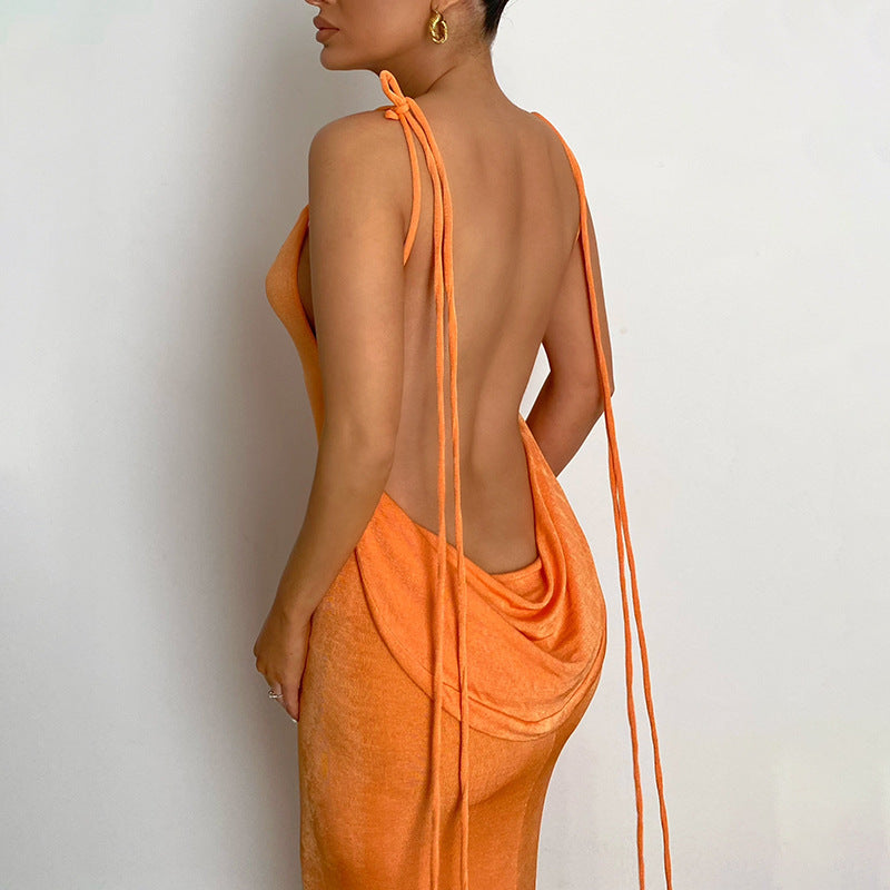 Luna Backless Maxi Dress