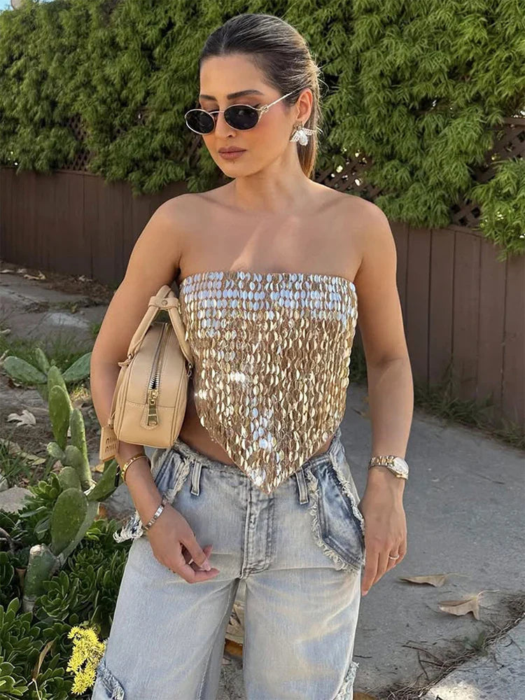 Luxury Vacation Glamour Top