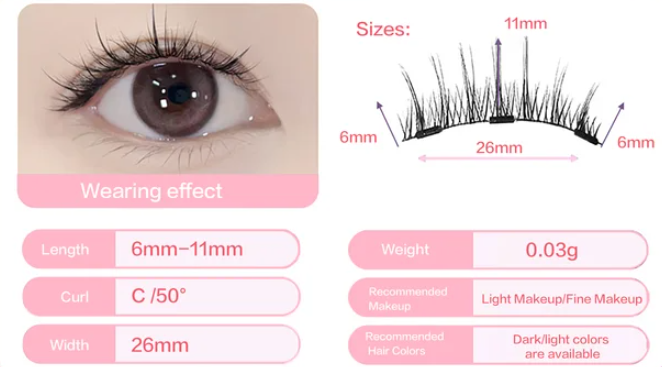 Magnetic Eyelashes