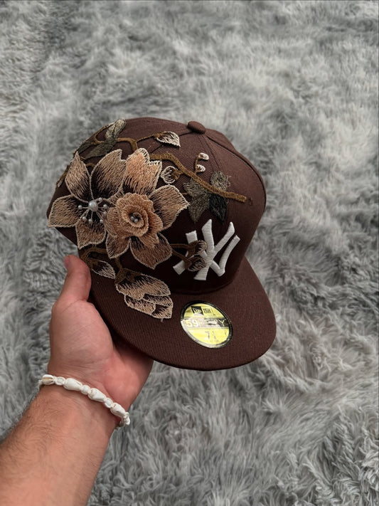 Flower Power Fitted Cap