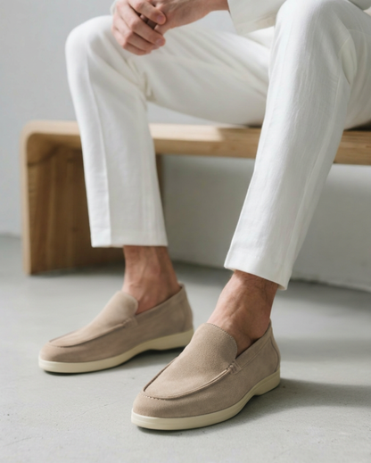 Old World Money Suede Loafers