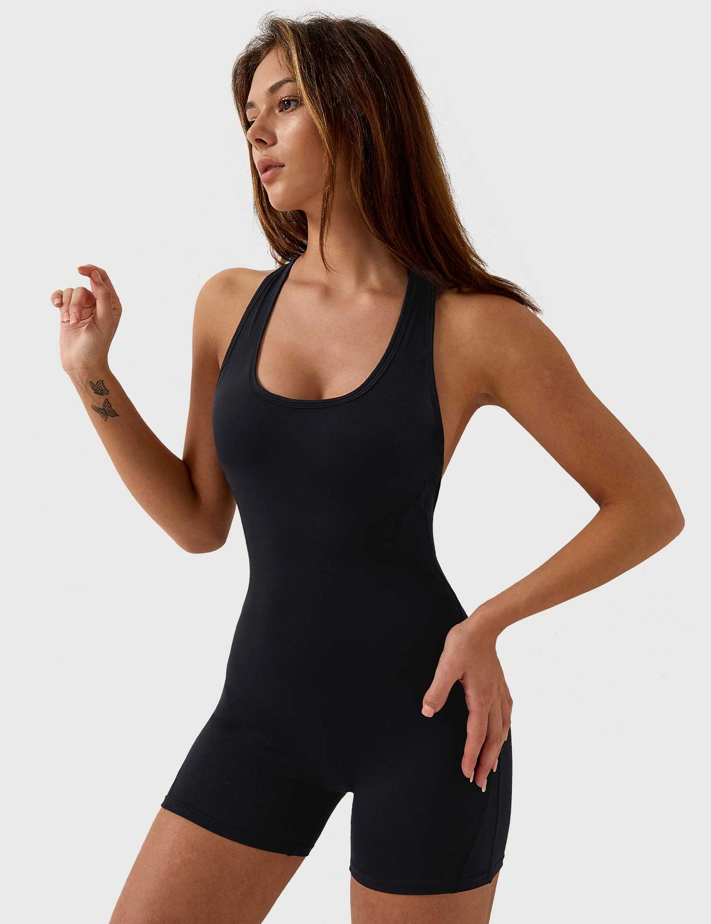 Flux Fitness Backless Romper